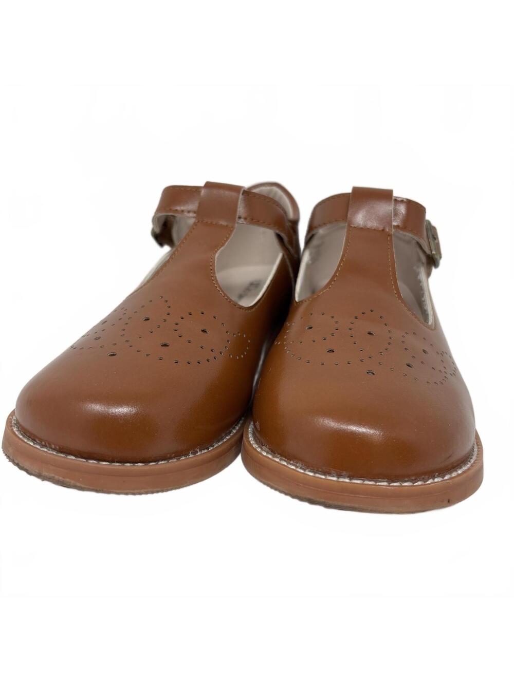 Kiderence Toddler Little Girls Brown Mary Jane Oxford Size 1M